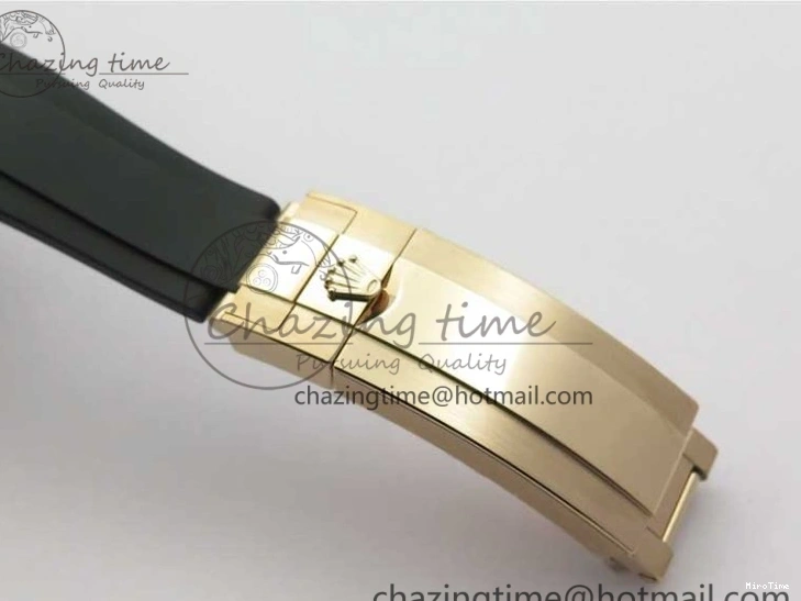 MiroTime 0523 Yacht-Master 116655 UBF 1:1 Best Edition 3D Black Ceramic Bezel on Black Rubber Strap A2836(Free Extra Strap) SunProtective 3061